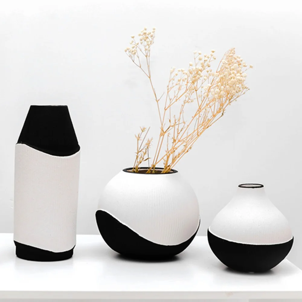 Polar Perfection Ceramic Vases