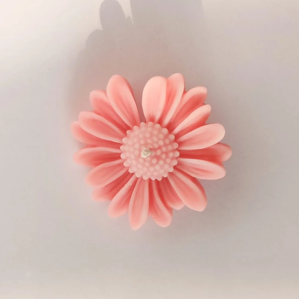 Daisy candle - 2