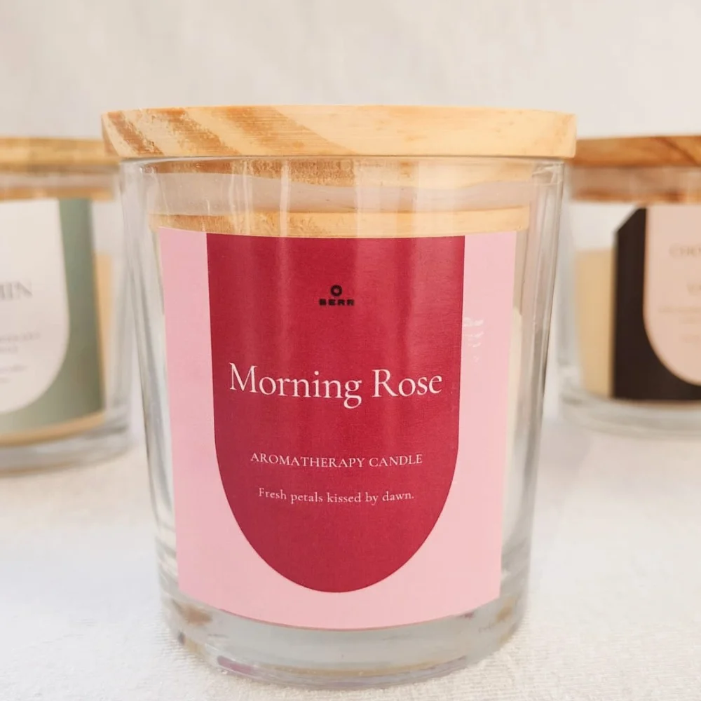 Peach Scented Jar Candle - 2
