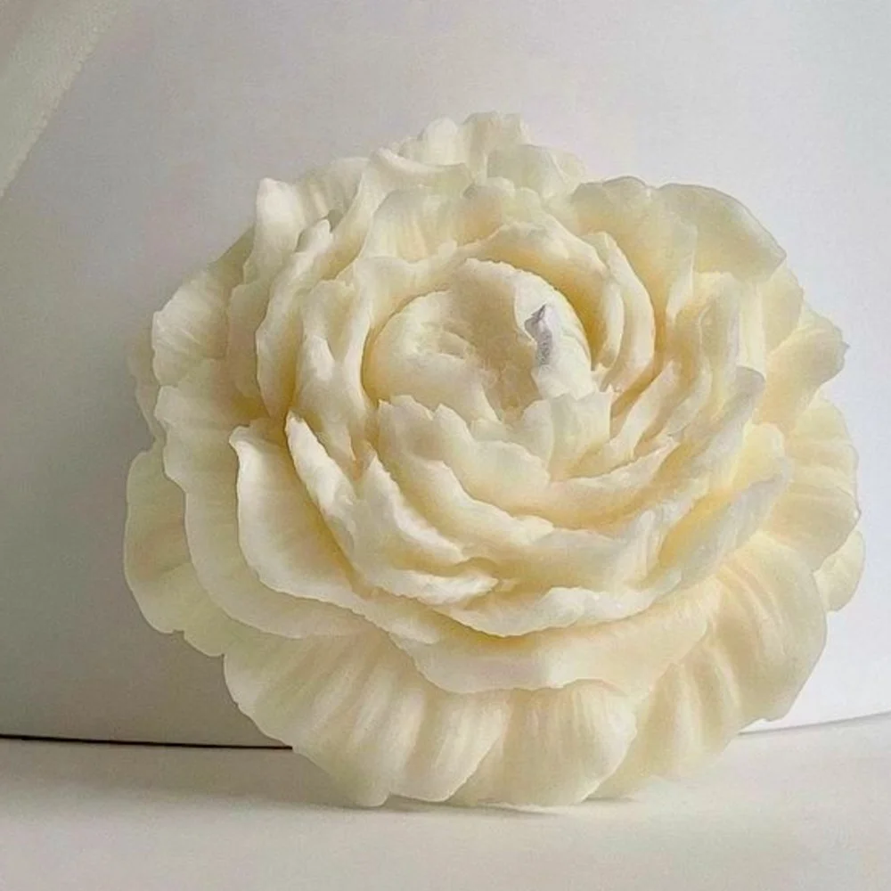 Peony Flower Candle - 2