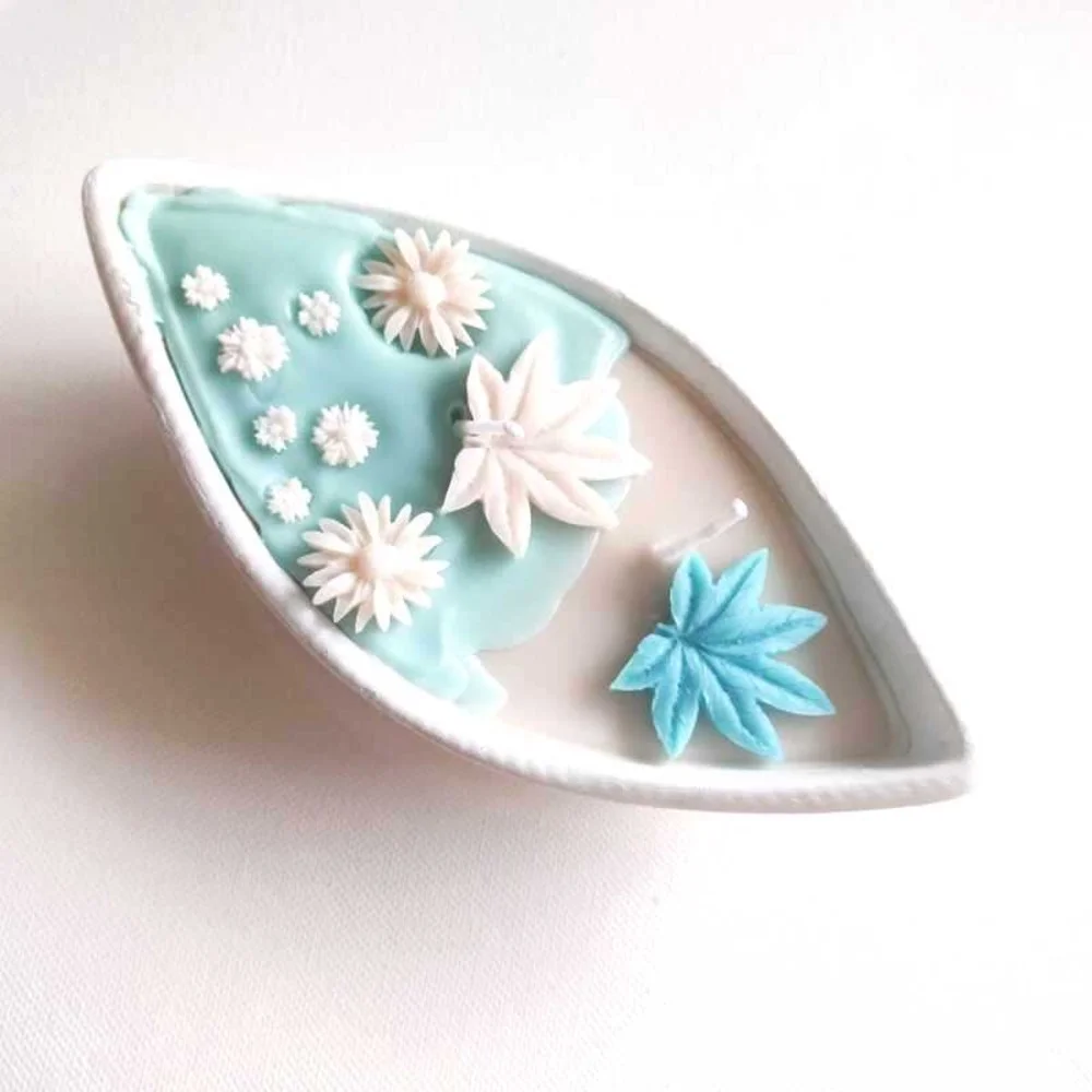 Row Boat Decorative Candle - 2