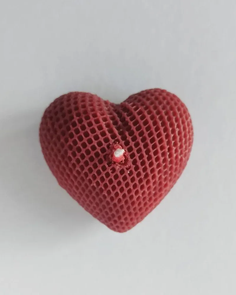 Heart Shape Candle ( Set of 2)